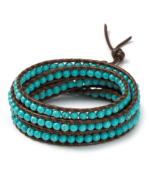 Chan Luu Turquoise Wrap Bracelet